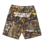 Awful Lot Blue Shorts Camo – camouflage streetwear shorts with relaxed fit and Awful Lot logo design