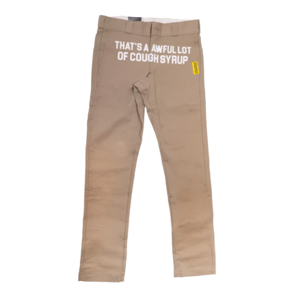 Awful Lot Pants Brown – relaxed fit streetwear pants in brown with Awful Lot branding and premium fabric