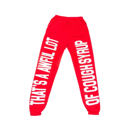 Awful Lot Sweatpants Orange – vibrant orange fleece streetwear sweatpants with relaxed fit and Awful Lot logo