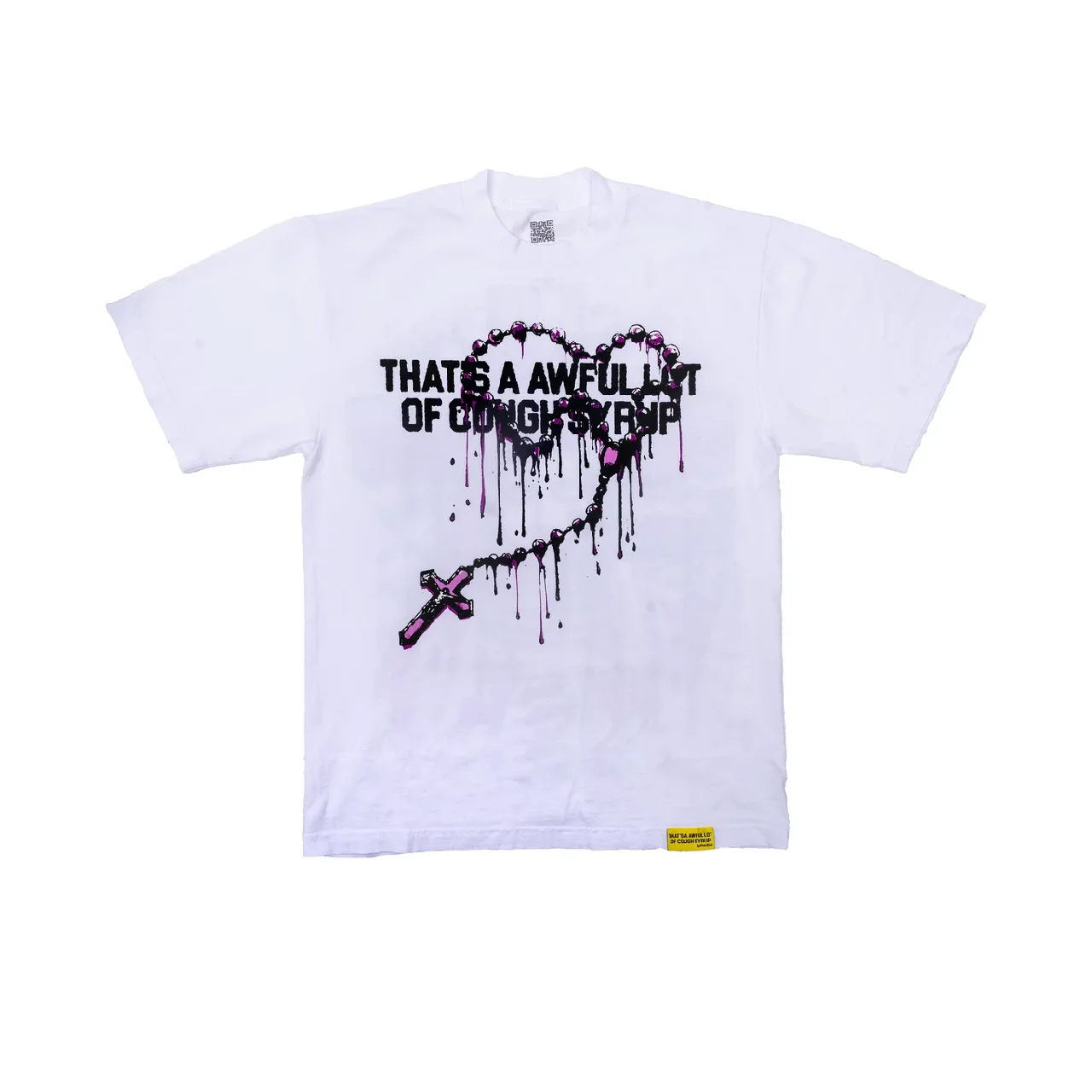 Awful Lot White Shirt 5 Awful Lot White Shirt – premium white streetwear shirt with Awful Lot logo and relaxed fit